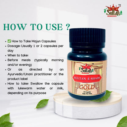 Sultan-E-Shahi Capsules – Ayurvedic Vitality Booster (10 Capsules)