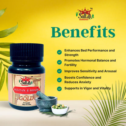 Sultan-E-Shahi Capsules – Ayurvedic Vitality Booster (10 Capsules)