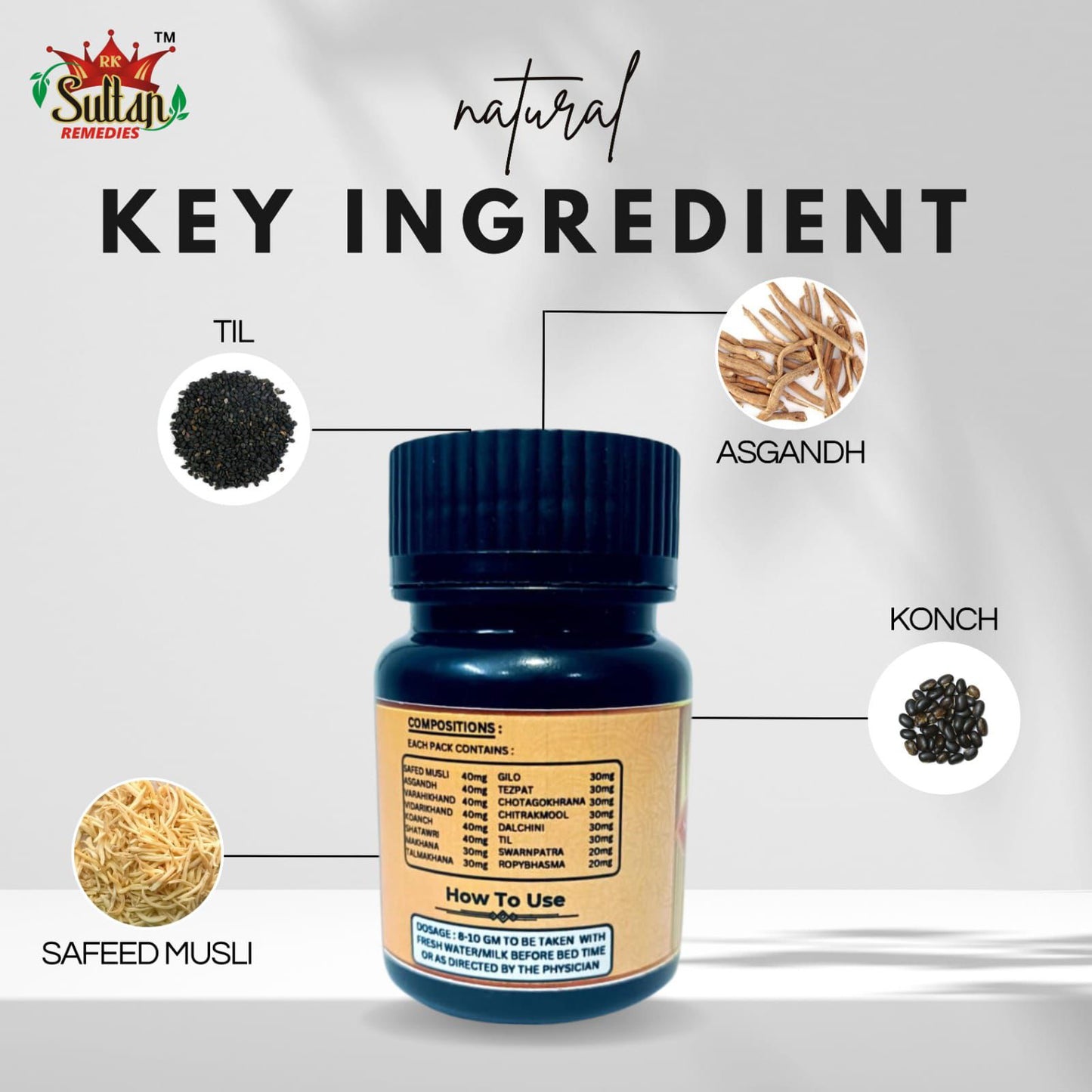 Sultan-E-Shahi Capsules – Ayurvedic Vitality Booster (10 Capsules)